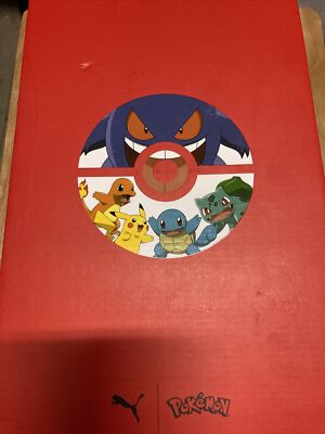 PUMA x Pokemon Pikachu RS-X Yellow Sneakers - US Size 11 - New - 389541-01