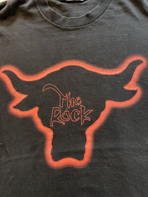 WWF The Rock Smell What The Rock Is Cookin' Men's Vintage t-shirt