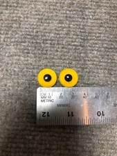 Yellow Glass Handmade Eyes. 16MM