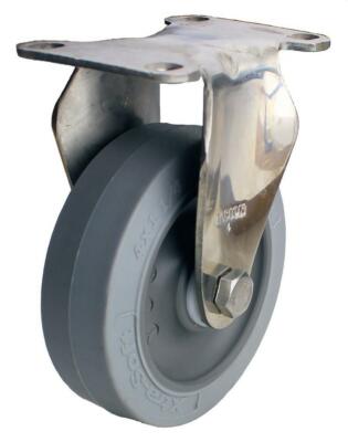 04XS03X51R Albion 3-1/2'' Stainless Steel Rigid Caster 04XS03X51R
