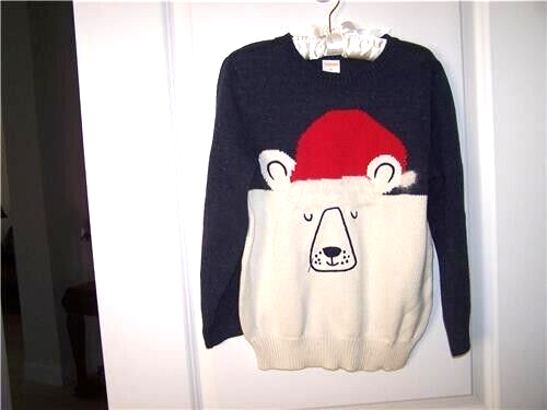 GYMBOREE CHRISTMAS SWEATER SIZE 5T SNOW BEAR COTTON NWT BOYS GIRLS