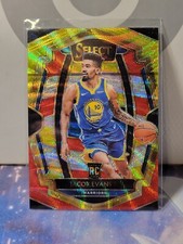 2018-19 Panini Select - Premier Level Tri-Color Prizm #176 Jacob Evans III (RC)