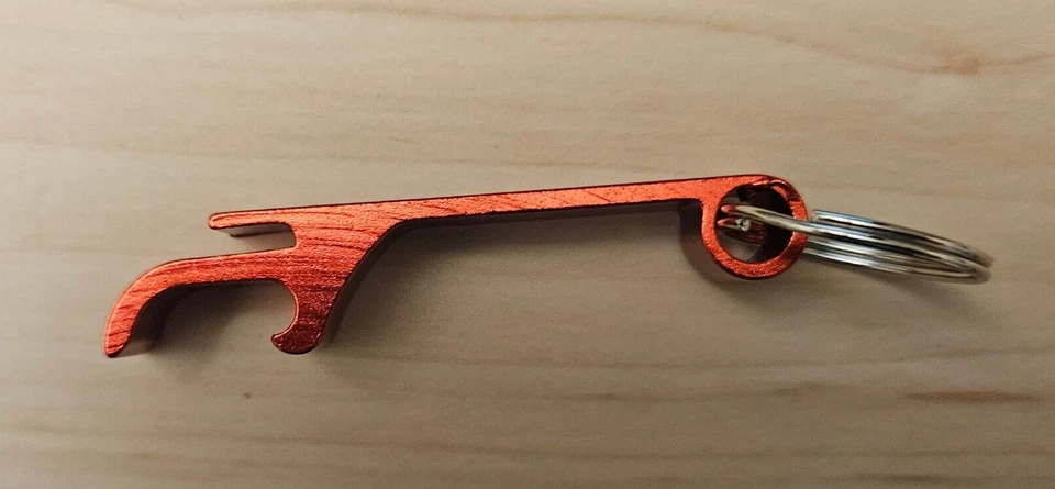 Tupperware Flaschenöffner mit Schlüsselring Schlüsselanhänger 3x schwarz - Bild 2 von 2