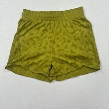 Nike Youth Girls Breezy Athletic Flow Shorts Size XL Green FB1095 High Waist