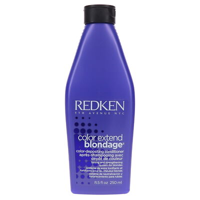 REDKEN COLOR EXTEND BLONDAGE DEPOSITING PURPLE CONDITIONER 8.5 OZ ~ Old Package