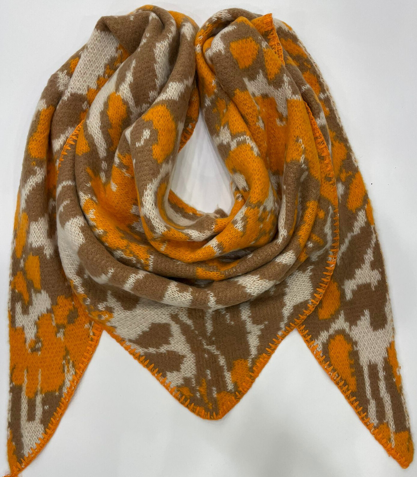 Damen Dreieckstuch Aus Wollstrick - Elegant & Vielseitig