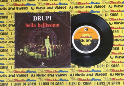 LP 45 7'' DRUPI Bella bellissima Non sei piu' tu 1976 italy RICORDI SRL 10823