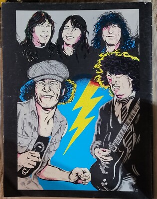 AC/DC comic Rock n Roll Comics 1991 #7 Magazine Size First