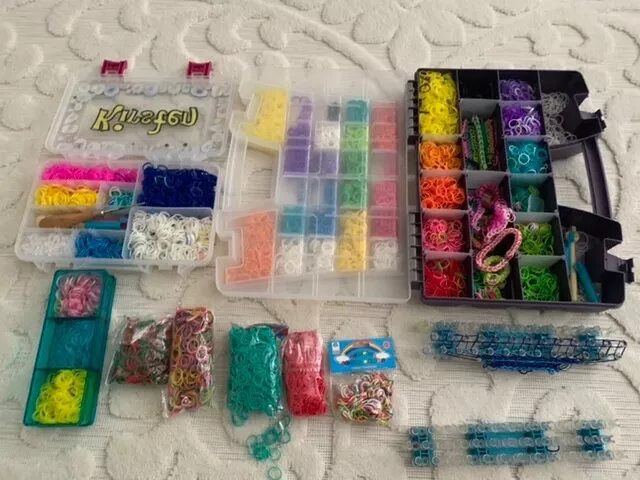 rainbow loom rubber bands kit