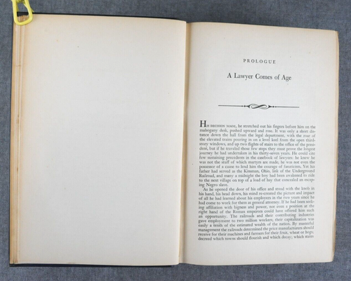 Clarence Darrow For The Defense by Irving Stone, 1941 First Edition Hardcover - Picture 8 of 9