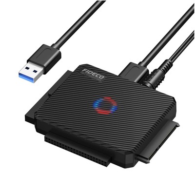 USB 3.0 SATA IDE Adapter Festplatten Konverter HDD SSD extern 2,5 3,5 Zoll