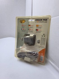 NEW Sealed Clear Black Mad Catz Controller Control Dream pad Sega Dreamcast #M24