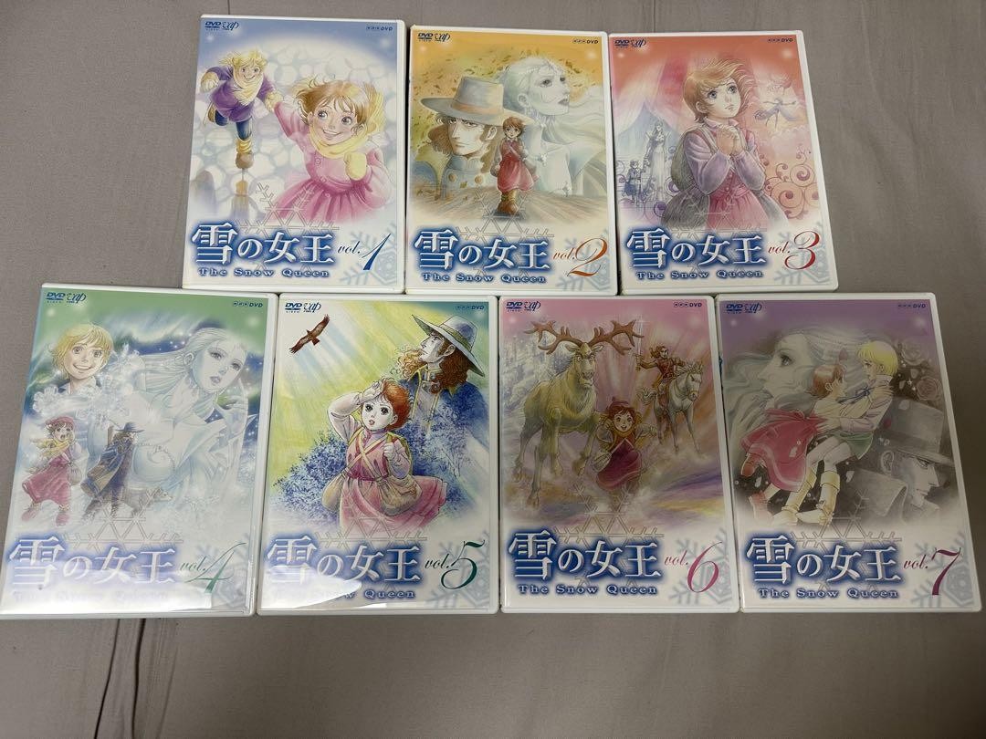 NHKアニメ【雪の女王】DVD vol.1＆2　セル版 NHKアニメ【雪の女王】DVD vol.1＆2 セル版 - メルカリ