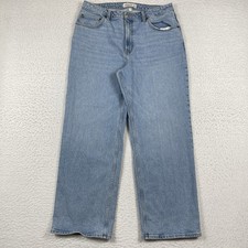 Abercrombie Fitch Jeans Womens 32/14 Short Curve Love 90s Relaxed High Rise