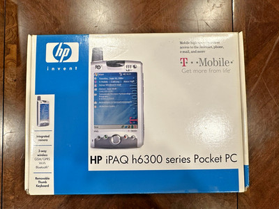 Original Boxed HP iPAQ H6300 Series PDA Pocket PC Phone Edition H6315
