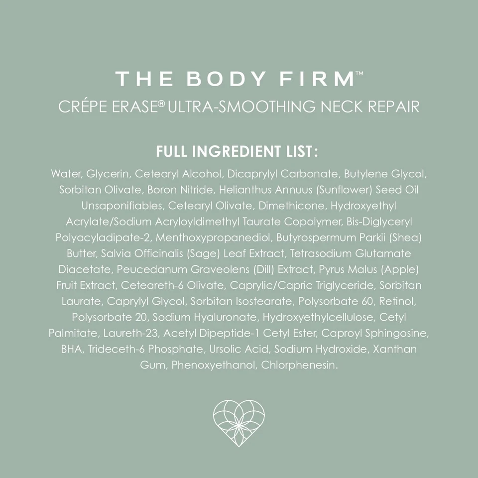 Crema para cuello Crepe Borse, crema hidratante antienvejecimiento para el cuidado de la piel con retinol para abeto... Foto 3 de 4