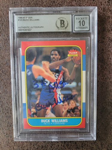 1986 Buck Williams #123
