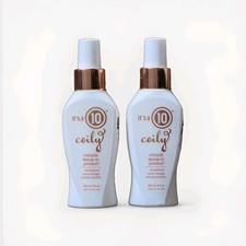 Lot Of 2 - It's a 10 Haircare Miracle Coily Leave-in Product 4 oz. BRAND NEW