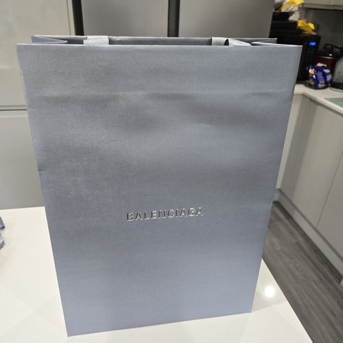 Genuine Balenciaga Shop Shopping Bag Authentic 26 x 20 x 9.5, Unused - Picture 4 of 19