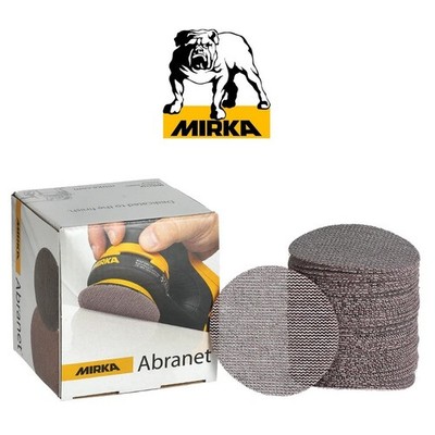 Sortiment 400 Mirka Abranet Schleifscheiben 77 mm Körnung Bereiche P80 bis P320