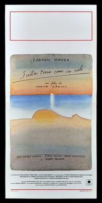 SULLA TERRA COME IN CIELO locandina poster Sur la terre comme au ciel Folon Y17