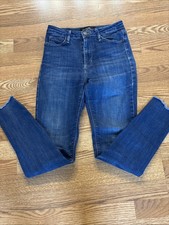 Just Black Denim Made in USA Dark Blue High Rise Jeans Sz26