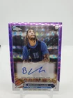 Brandon Clarke 2024 Topps Chrome Purple Auto