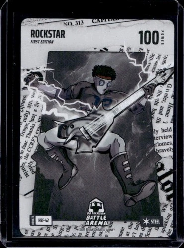 2025 Bo Jackson Battle Arena Update 1st Edition Rockstar BattleFoil Steel #HBF42