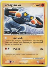 Croagunk 61/99 Common Arceus Pokemon LP-NM on eBay
