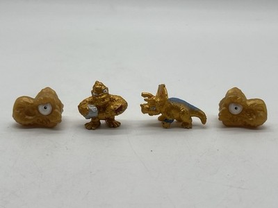 Zuru Smashers Dino Island Collectibles Gold Lot Triceratops, Ape, Num-Skull x2