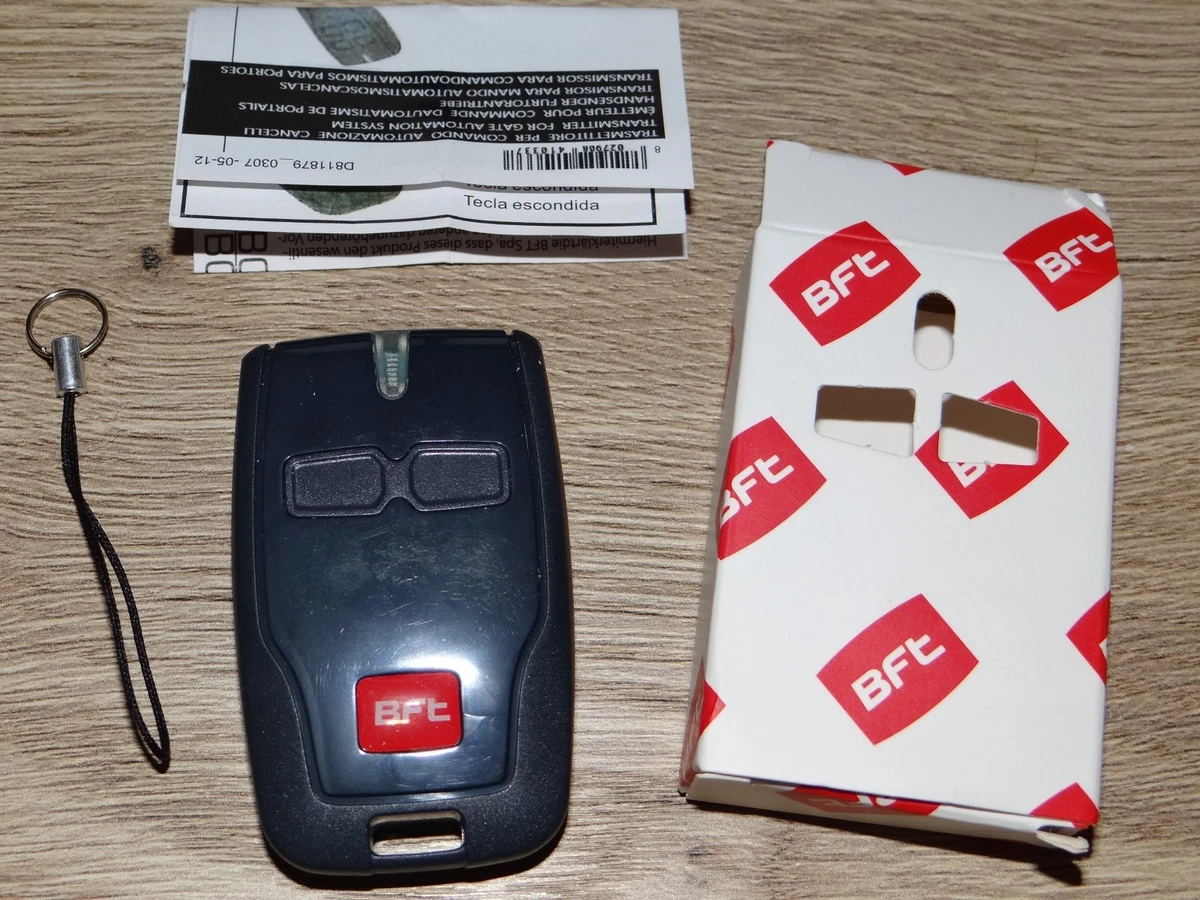 1 télécommande BFT MITTO B RCB02 - MITTO 4 433,92MHz 2 canaux - neuve