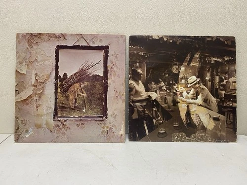 Led Zeppelin In Through The Out Door / IV Lot Of 2 Lp Vinyl Records
