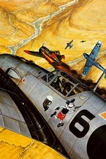 Messerschmitt Me 109 Mickey Mouse Nose Art Poster Wall Art Print Decor Military