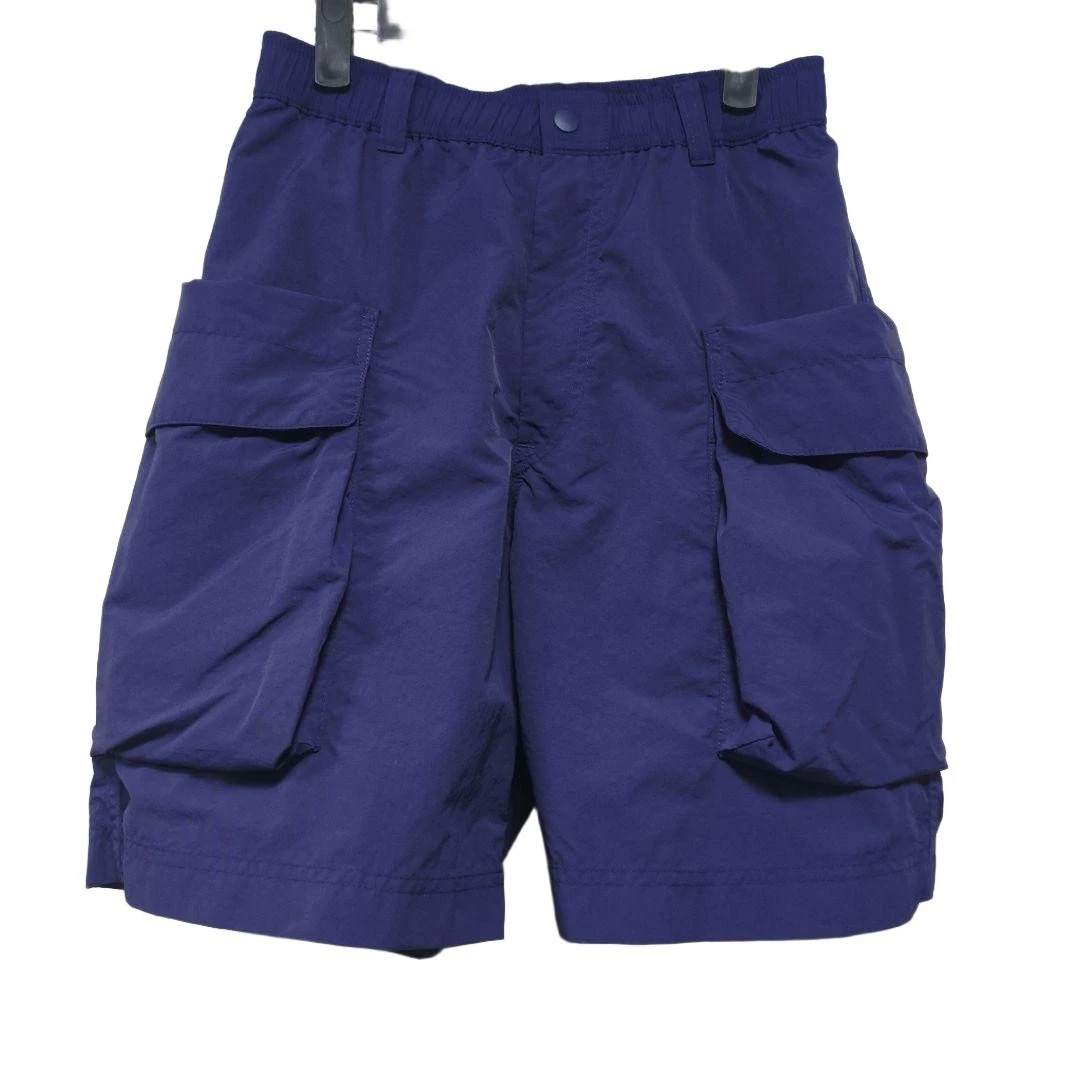 UNIQLO U Men's Blue Parachute Cargo Shorts New