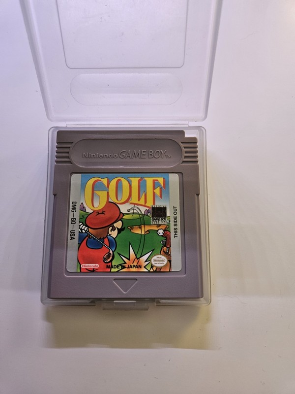 Mario Golf Nintendo Game Boy Original Made In Japan Cartridge And Case