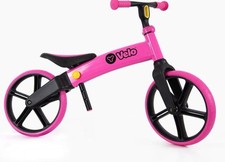 Draisienne Y Velo Junior – Vélo d’Apprentissage 9" – Rose – Neuf