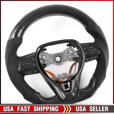 Real Carbon Fiber Sport Steering Wheel for toyota camry/corolla rav4 2022-2024.#