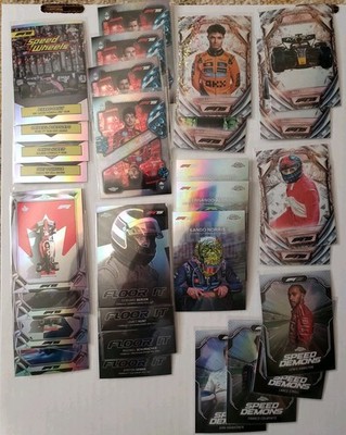2025 Topps Chrome Formula 1 Racing insert cards *Pick Your Card*