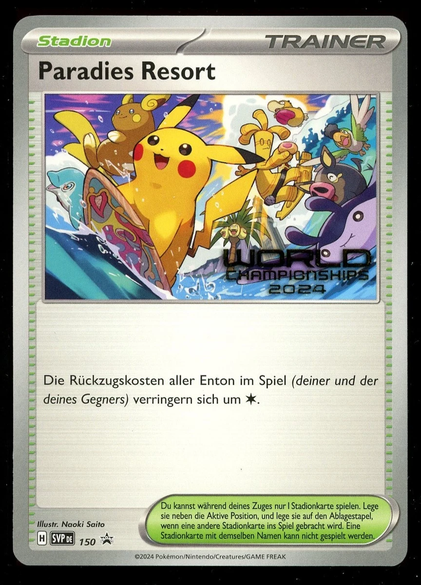 Paradise Resort Pokémon TCG Cards for sale | eBay