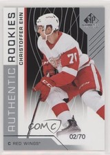 2018-19 Upper Deck SP Game Used Authentic Rookies 2/70 Christoffer Ehn #132 7i6
