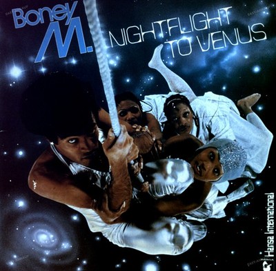 Boney M. - Nightflight To Venus GER LP 1978 (VG+/VG) 4th Press + POSTCARDS .