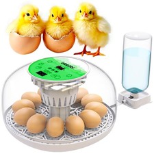 Incubators for Hatching Eggs, Egg Incubator with Automatic Egg Turning and Humid