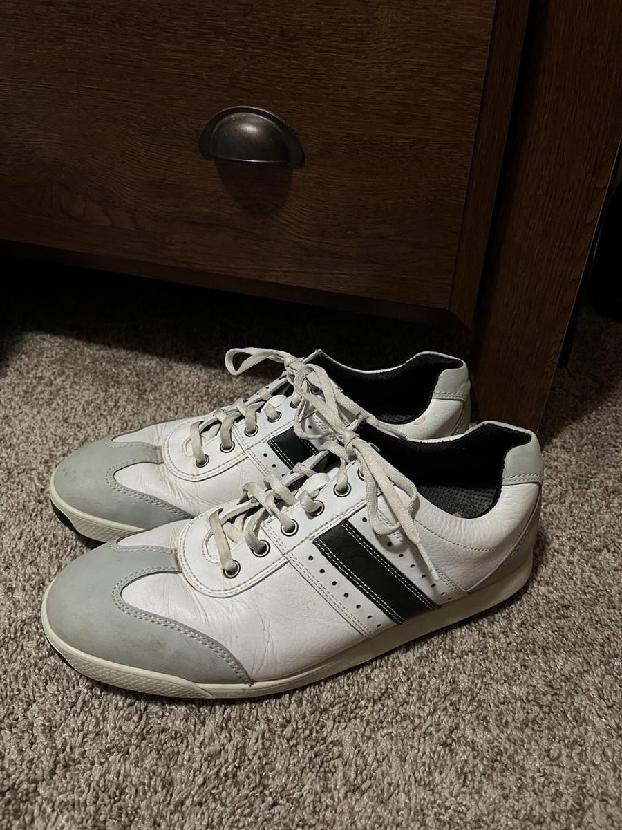 FootJoy Contour Casual Golf Shoes White/Gray/Black 54290 Sz  display picture 2