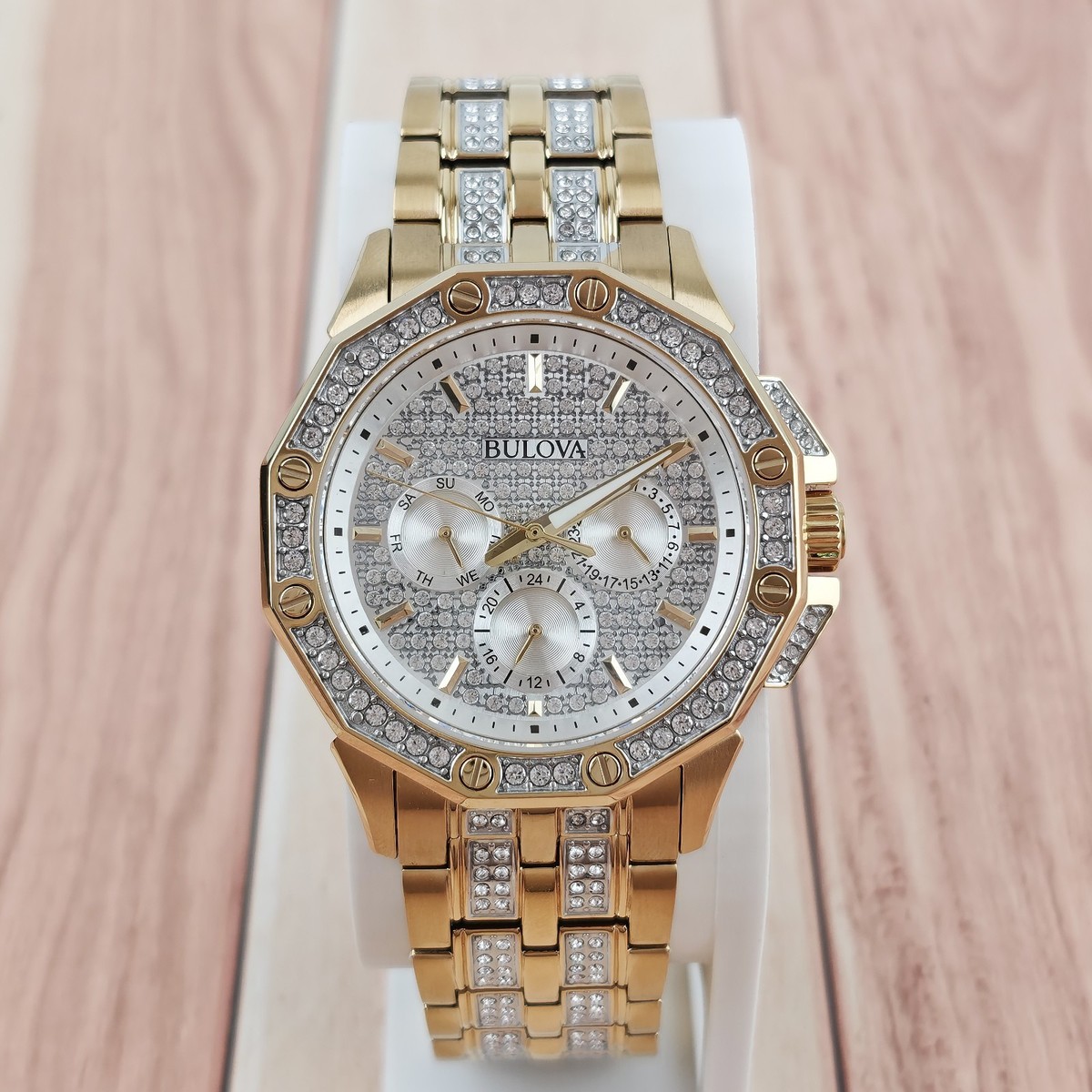 Swarovski Crystal Bulova Men's Watch Crystals Collection