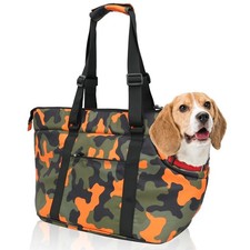 Premium 10mm Padded Dog Purse Carrier for Large Dog, Pet Tote Bag Shoulder Ca...