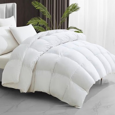 Maple&Stone King All Season Down Comforter-Duvet Insert -White - 106  x90  - NEW
