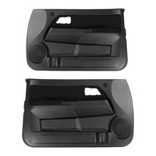 Pair Of Inner Door Panels For 2004-2012 Chevrolet Colorado Gmc Canyon Black