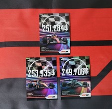 Topps F1 Chrome 2025 Top Speed - Hamilton, Piastri, Alonso - insgesamt 3 Karten