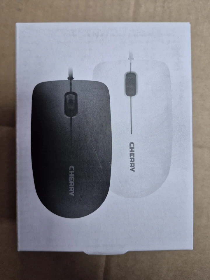 Cherry MC 2000 USB Wired Infra-red Mouse With Tilt Wheel - BLACK (JM-0600-2) - Image 2 of 4