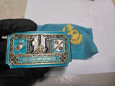 249th Marine Corps Birthday Ball Challenge Coin With Bag Detatchment Astana Kaza